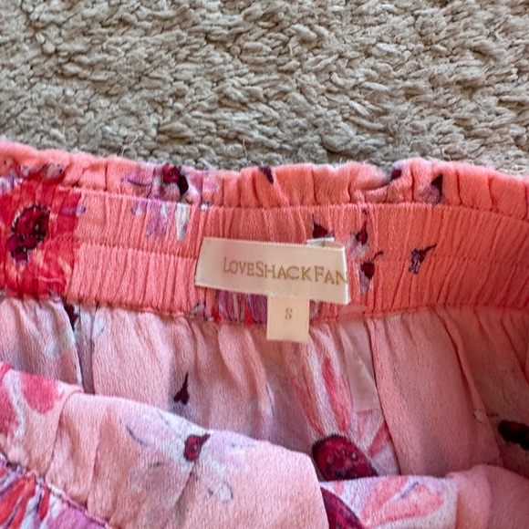 LOVESHACKFANCY RUFFLE MINI SKIRT - Picture 2 of 2